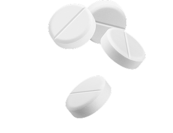 Compresse bianche di farmaco equivalente Mylan Viatris su sfondo blu, simbolo di accessibilità, qualità e sicurezza nei medicinali generici